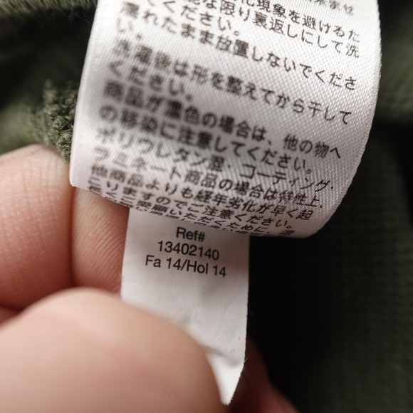 Eddie Bauer Shirt Mens M Green Waffle Knit Thermal Pullover Crewneck Outdoor Top - Picture 10 of 11